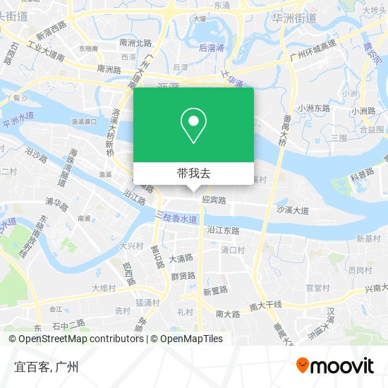 宜百客地图