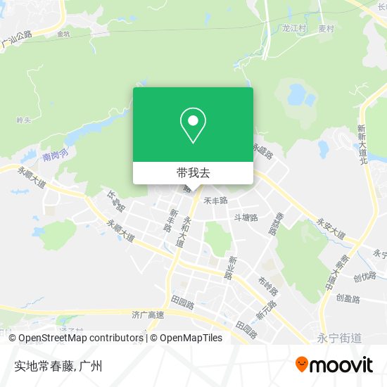 实地常春藤地图