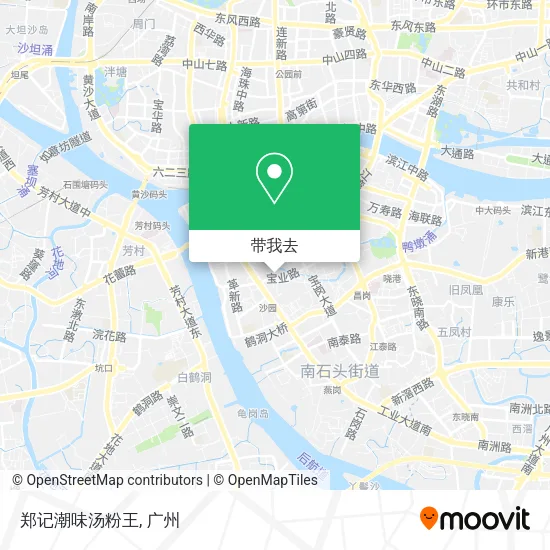 郑记潮味汤粉王地图