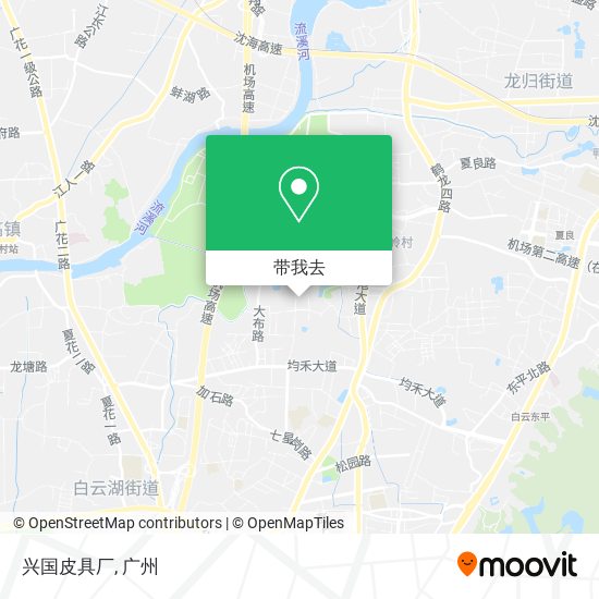 兴国皮具厂地图