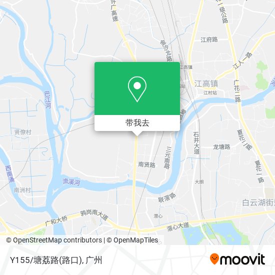 Y155/塘荔路(路口)地图
