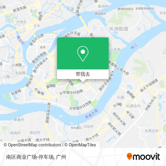 南区商业广场-停车场地图