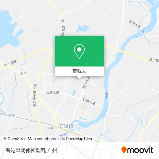 香港皇朝傢俬集团地图