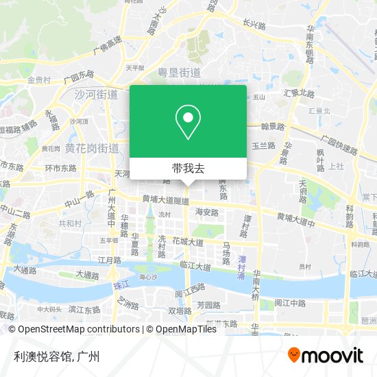利澳悦容馆地图