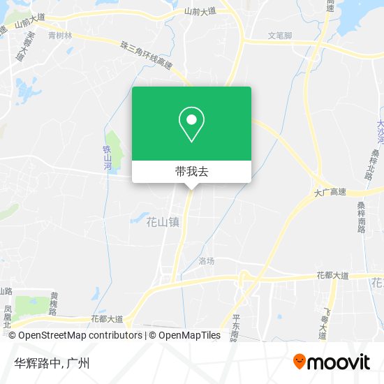华辉路中地图