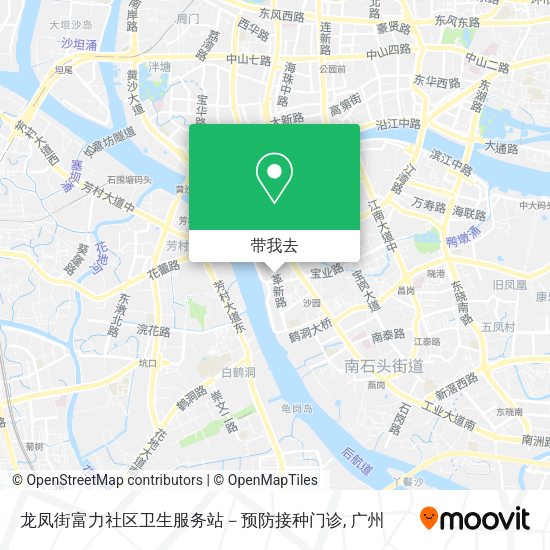 龙凤街富力社区卫生服务站－预防接种门诊地图