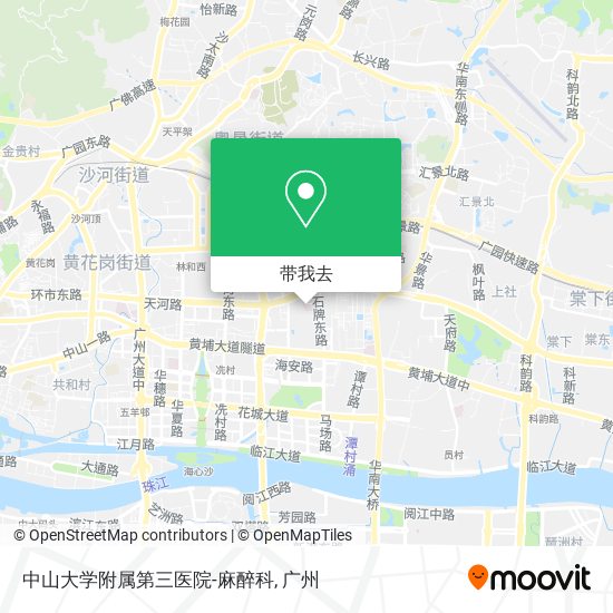 中山大学附属第三医院-麻醉科地图