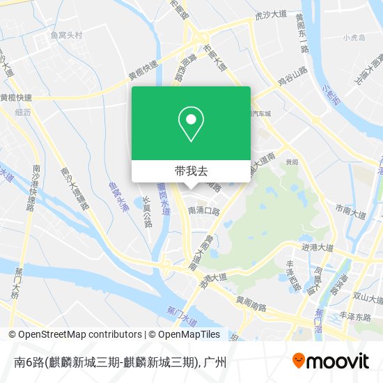 南6路(麒麟新城三期-麒麟新城三期)地图