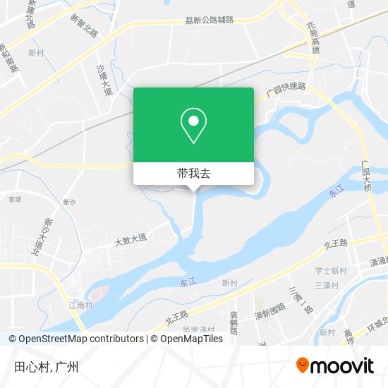田心村地图