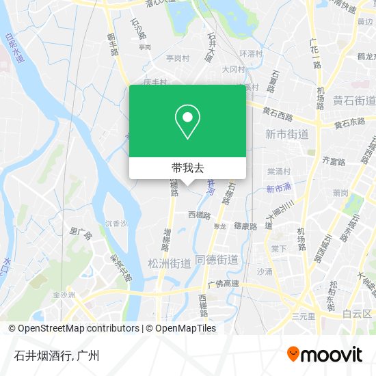石井烟酒行地图