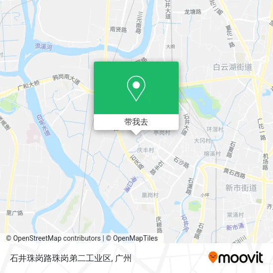 石井珠岗路珠岗弟二工业区地图
