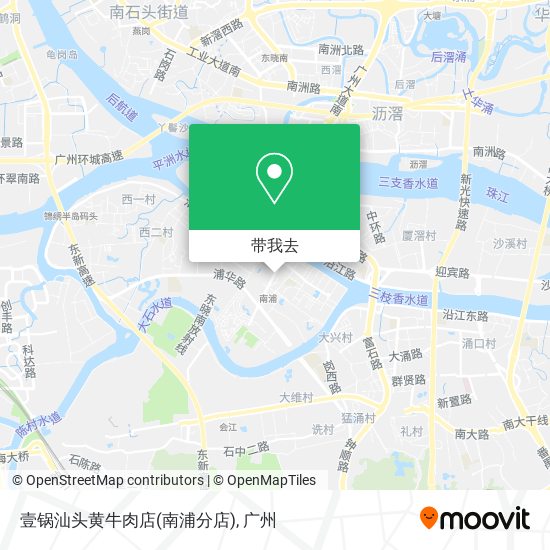 壹锅汕头黄牛肉店(南浦分店)地图