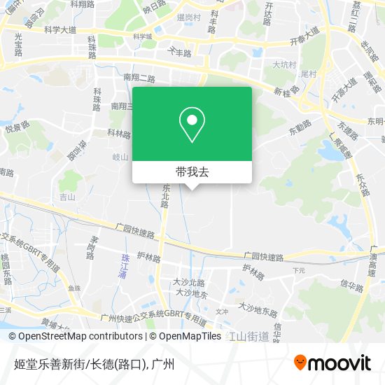 姬堂乐善新街/长德(路口)地图