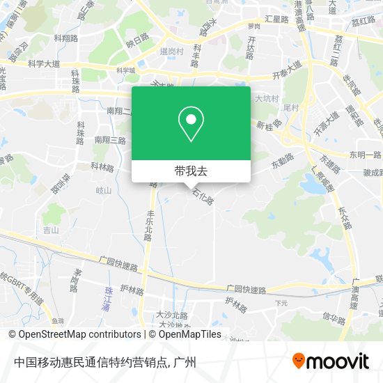 中国移动惠民通信特约营销点地图