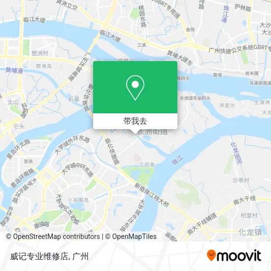 威记专业维修店地图