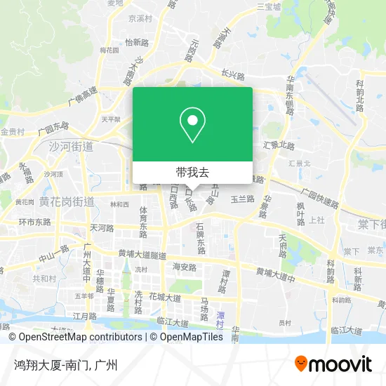 鸿翔大厦-南门地图