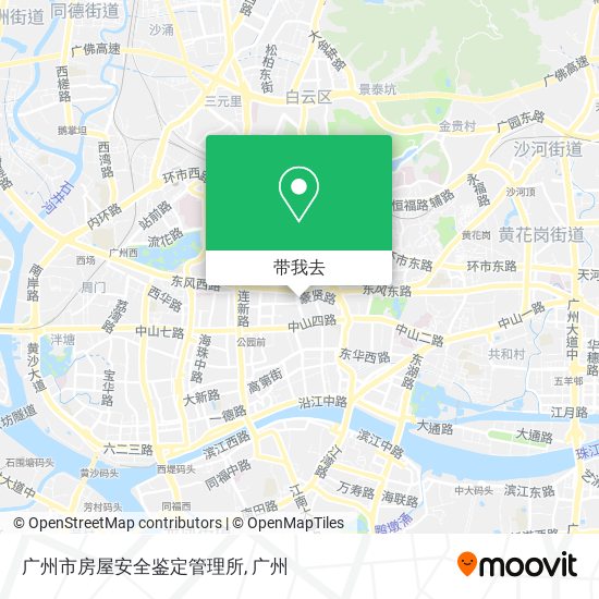 广州市房屋安全鉴定管理所地图