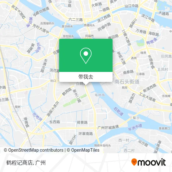 鹤程记商店地图