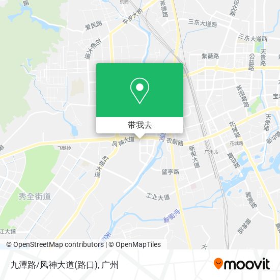 九潭路/风神大道(路口)地图