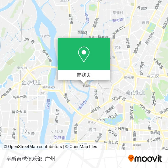 皇爵台球俱乐部地图
