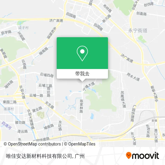 唯佳安达新材料科技有限公司地图