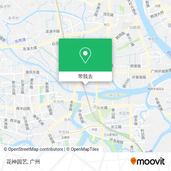 花神园艺地图