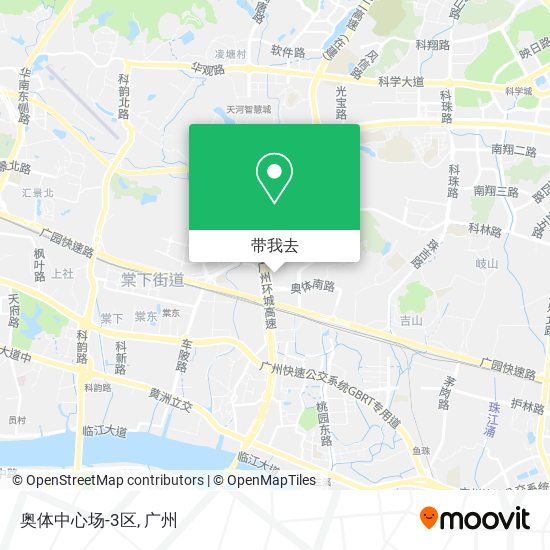 奥体中心场-3区地图