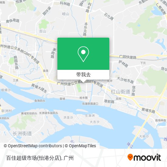 百佳超级市场(怡港分店)地图