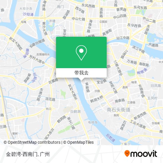 金碧湾-西南门地图