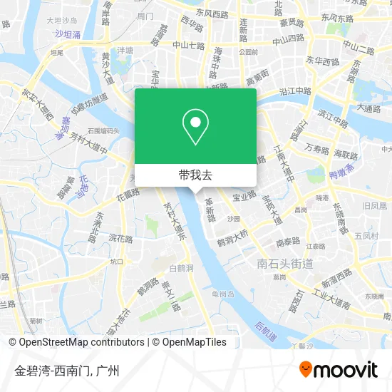 金碧湾-西南门地图