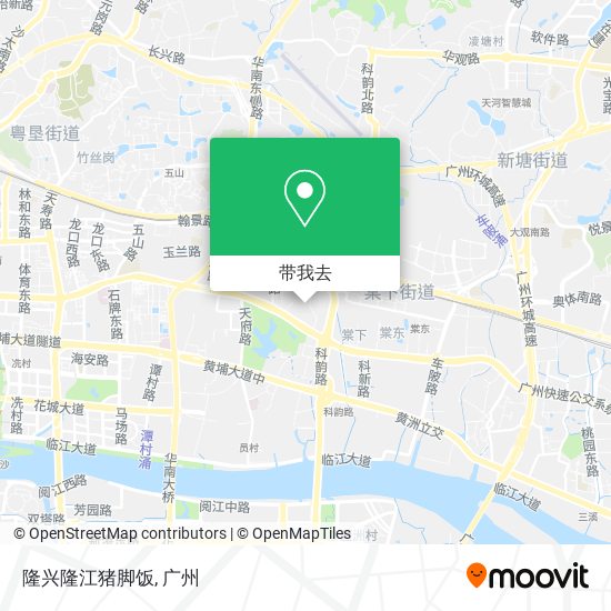 隆兴隆江猪脚饭地图