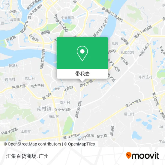 汇集百货商场地图