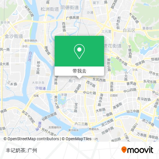 丰记奶茶地图