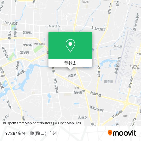 Y728/东分一路(路口)地图