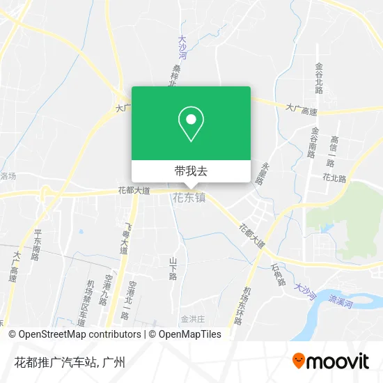 花都推广汽车站地图
