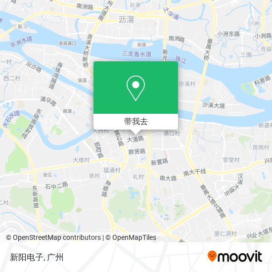 新阳电子地图