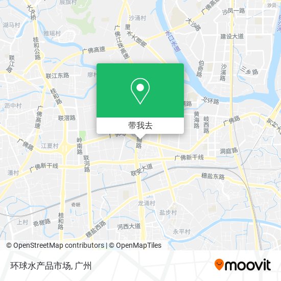 环球水产品市场地图