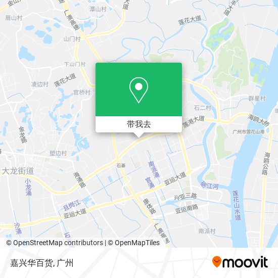 嘉兴华百货地图