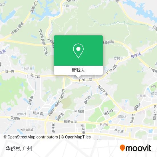 华侨村地图