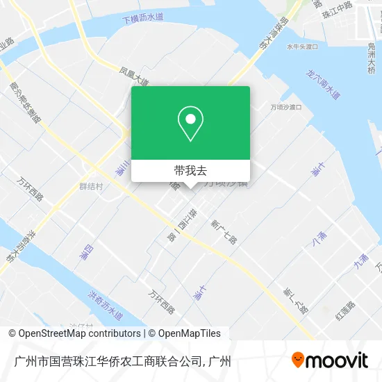 广州市国营珠江华侨农工商联合公司地图