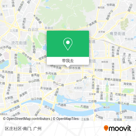 区庄社区-南门地图