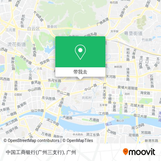 中国工商银行(广州三支行)地图