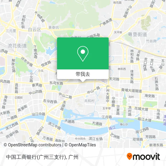 中国工商银行(广州三支行)地图