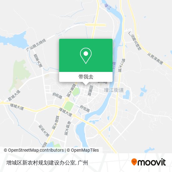 增城区新农村规划建设办公室地图