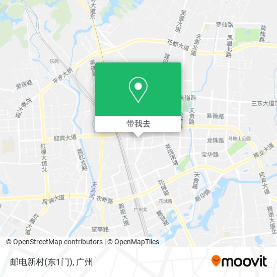 邮电新村(东1门)地图