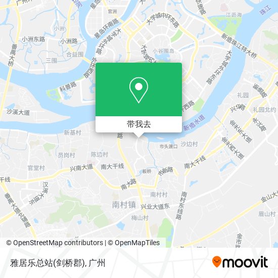 雅居乐总站(剑桥郡)地图