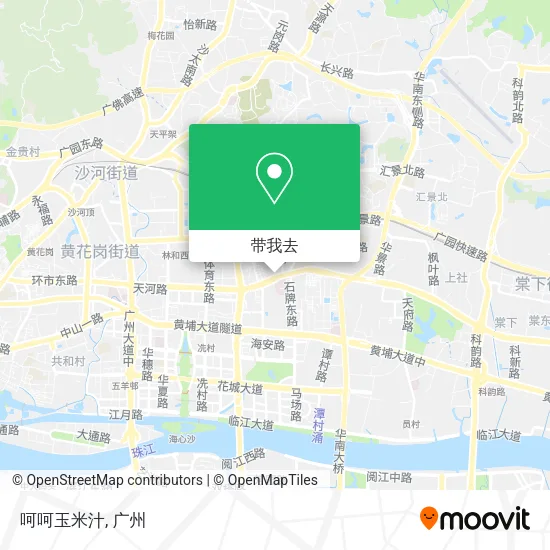 呵呵玉米汁地图