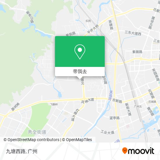 九塘西路地图