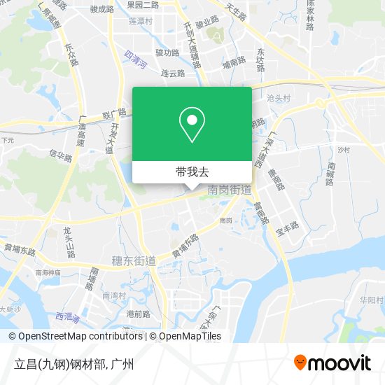 立昌(九钢)钢材部地图