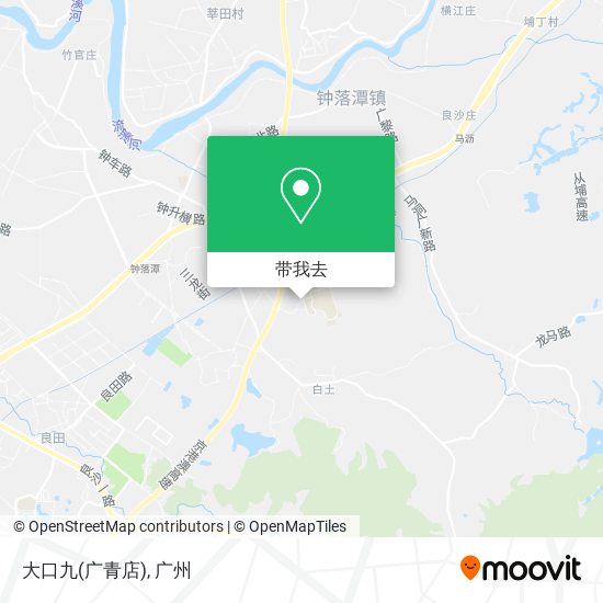 大口九(广青店)地图